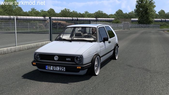 ETS2 – Volkswagen Golf GTI 16V MK2 Araba Modu (1.56)