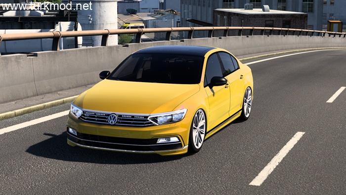 ETS2 – Volkswagen Passat B8 Araba Modu (1.56)