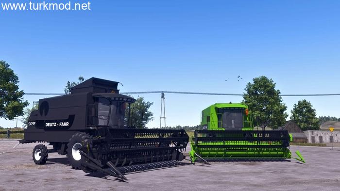 FS25 - Deutz Fahr 5695 HTS Biçerdöver Modu