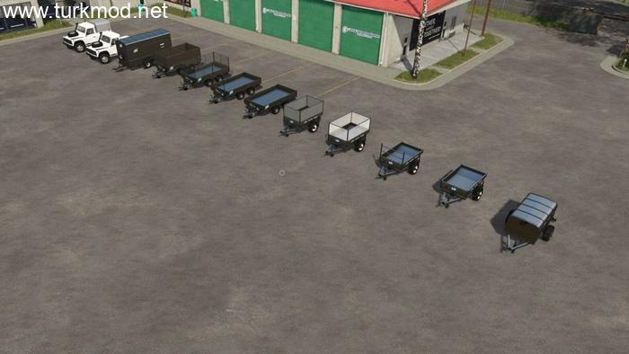 FS25 - Ifor Williams Römork Paketi