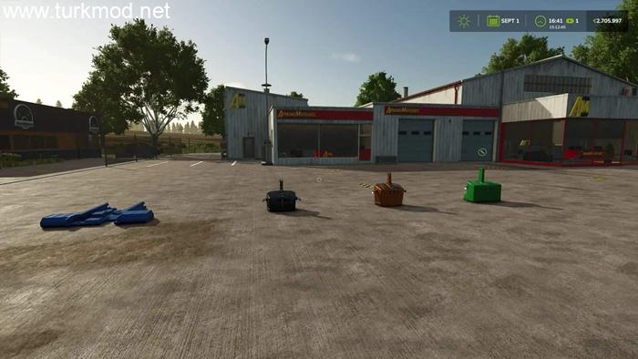 FS25 - John Deere Ağırlık Paketi