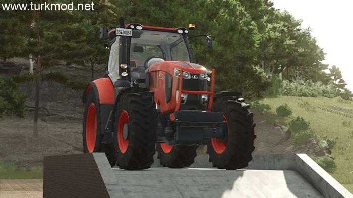 FS25 - Kubota M7 Rust Edition Traktör Modu