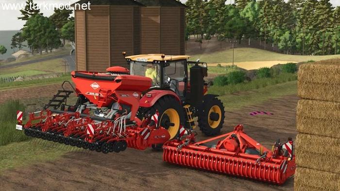 FS25 - Kuhn HR 4040 + VENTA 4030 Rust Edition