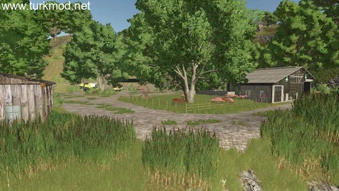 FS25 - Le Village Fermier Harita Modu