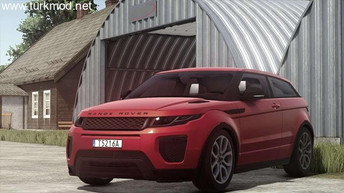 FS25 - Range Rover Evoque Coupe Araba Modu