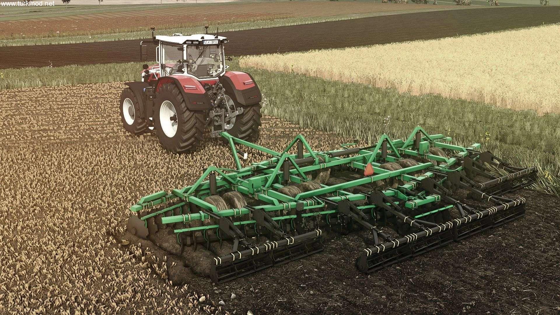 FS25 - Summers DT2510 Elmas Diskli Tırmık Modu
