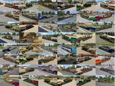 ETS2 – Askeri Kargo Paketi (1.56) - modu
