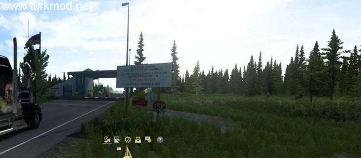 ATS - Alaska'dan Yukon'a Kuzey Sınır Kontrol Noktası Harita Modu (1.56)