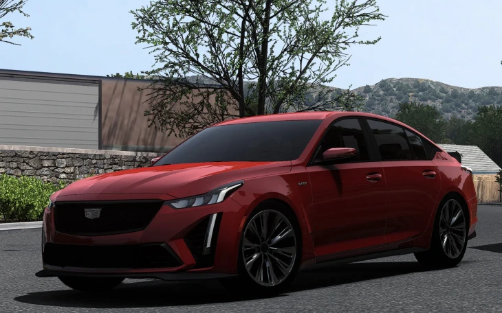 ATS - Cadillac CT5-V Black Wing 2022 Araba Modu (1.56)