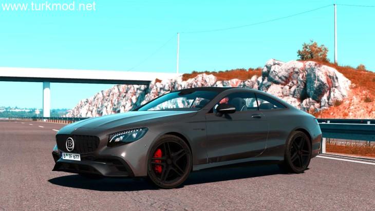 ETS2 - 2019 Mercedes AMG Brabus 800 Araba Modu (1.56)