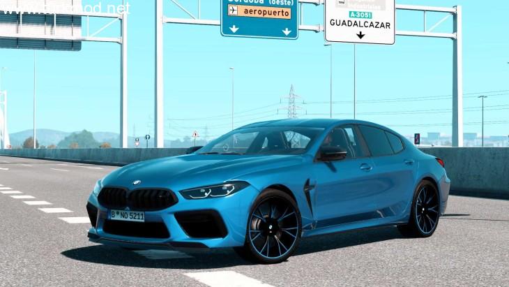 ETS2 - 2022 BMW M8 Competition G16 Araba Modu (1.56)