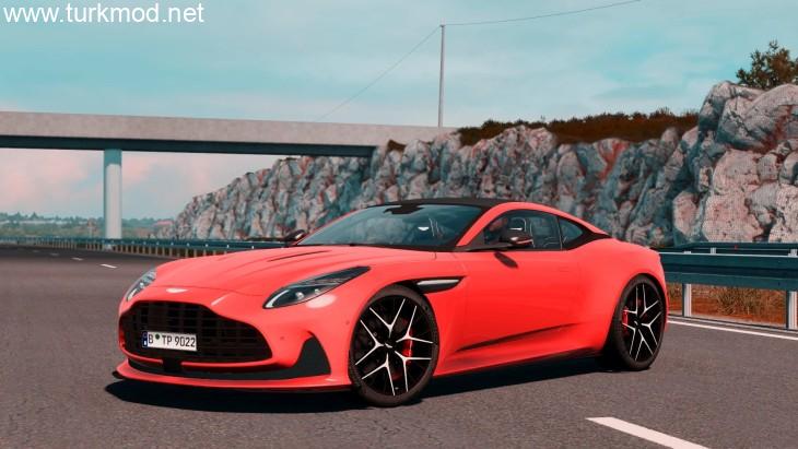 ETS2 - 2023 Aston Martin DB12 Araba Modu (1.56)