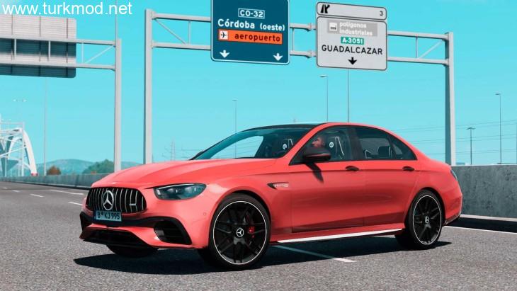 ETS2 - 2023 Mercedes-Amg E63 S Araba Modu (1.56)