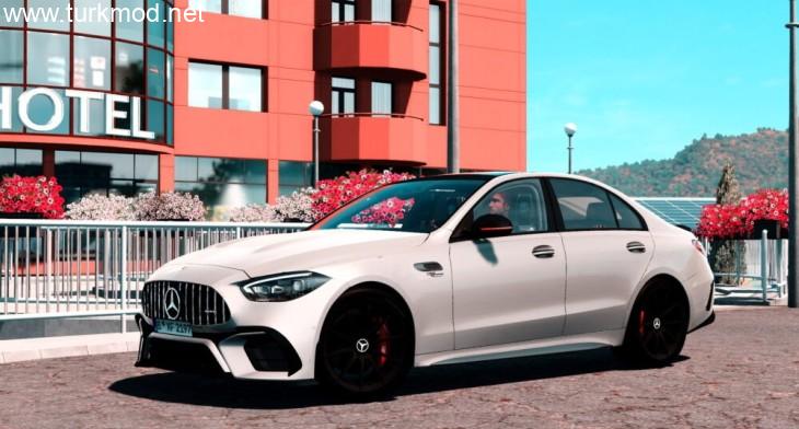 ETS2 - 2024 Mercedes-Amg C63 S E Performance Araba Modu (1.56)