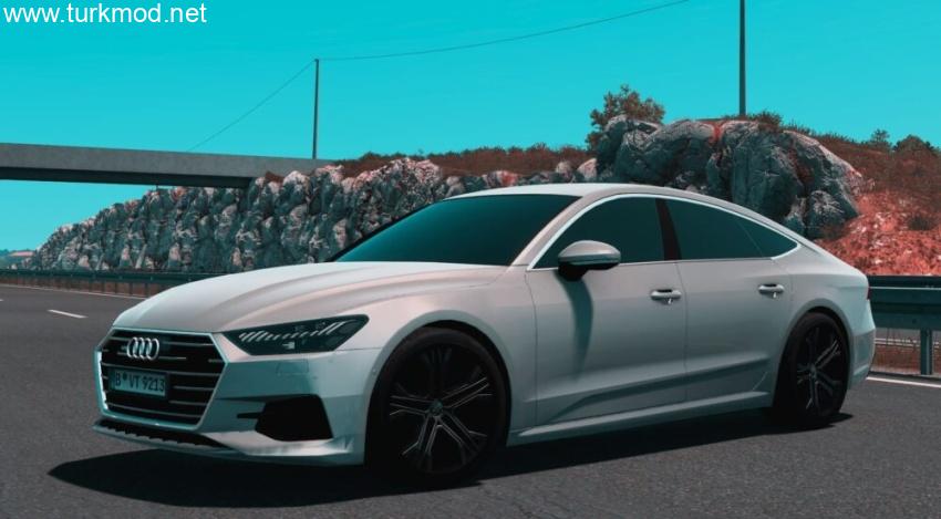 ETS2 - Audi A7 Sportback 2024 Araba Modu (1.56)