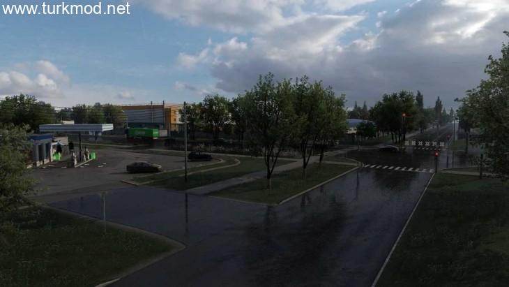 ETS2 - Azak Denizi'ne Giden Berdyansk Yolu (1.56)