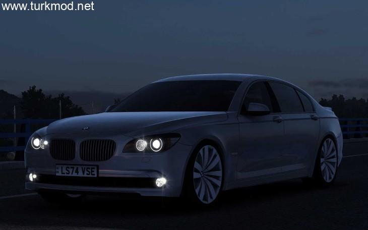 ETS2 - BMW 7-Series F02 2011 Araba Modu (1.56)