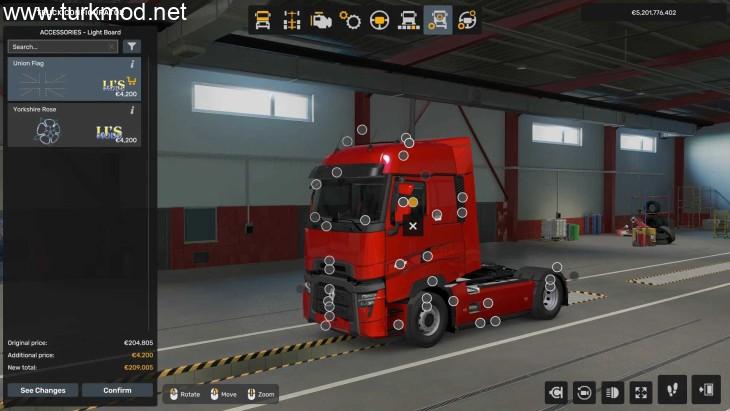 ETS2 - Çekici Aksesuarları Paketi (1.56)