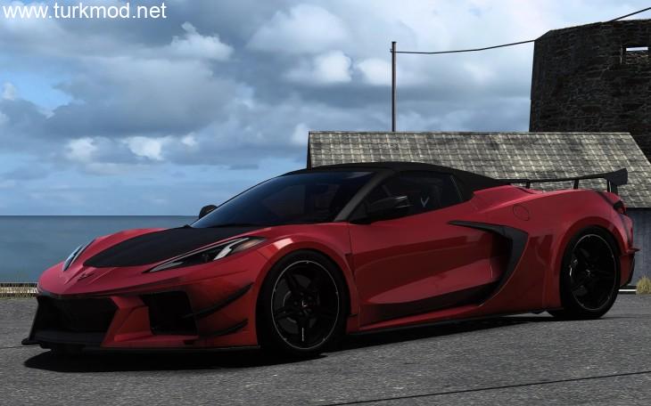 ETS2 - Chevrolet Corvette C8 Araba Modu (1.56)