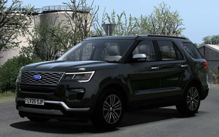 ETS2 - Ford Explorer Platinum 2019 Araba Modu (1.56)