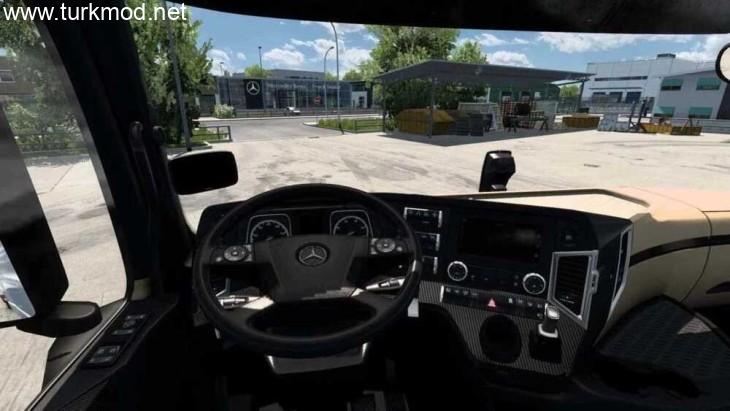 ETS2 - Hareketli Animasyonlu Direksiyon Modu (1.56)
