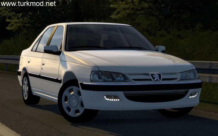 ETS2 - Ikco Peugeot Pars Araba Modu (1.56)
