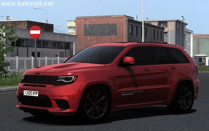 ETS2 - Jeep Grand Cherokee SRT Trackhawk WK 2018 Araba Modu (1.56)