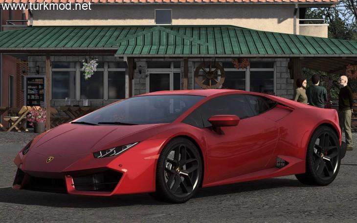 ETS2 - Lamborghini Huracan LP 580-2 2017 Araba Modu (1.56)