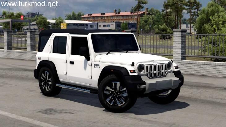 ETS2 - Mahindra Thar Roxx Hint Araba Modu (1.56)