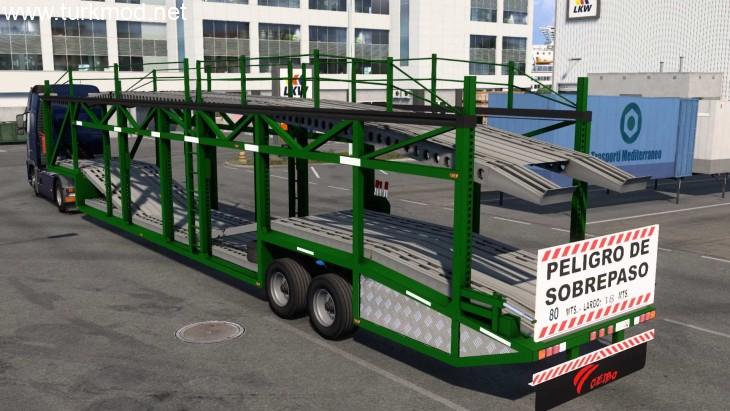 ETS2 - Mosquito Araba Taşıyıcı Dorse Modu (1.56)