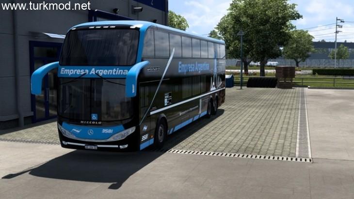 ETS2 – Niccolo Yeni Isidro 3 Çoklu Şasi Otobüs Modu (1.56)