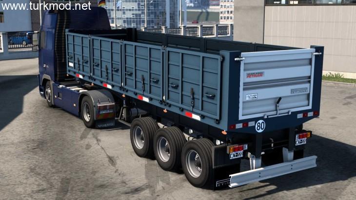 ETS2 - Petinari Açık Kasa Dorse Modu (1.56)