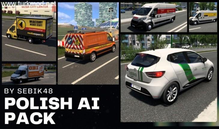 ETS2 - Polonya Trafik Paketi (1.56)
