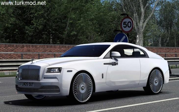 ETS2 - Rolls-Royce Wraith 2016 Araba Modu (1.56)