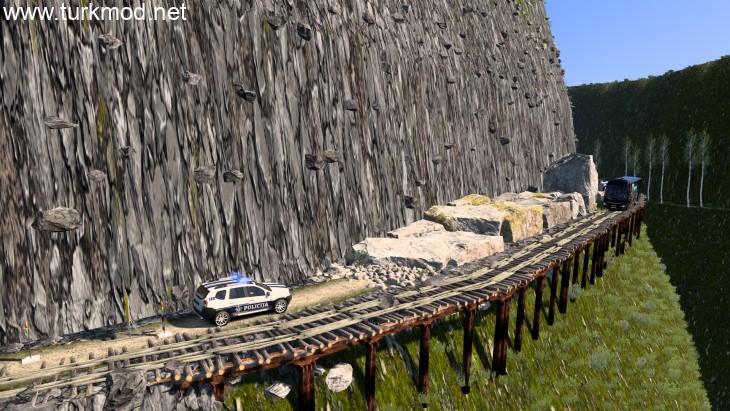 ETS2 - Rota Factor Tehlikeli / Ölüm Yolu Harita Modu (1.56)