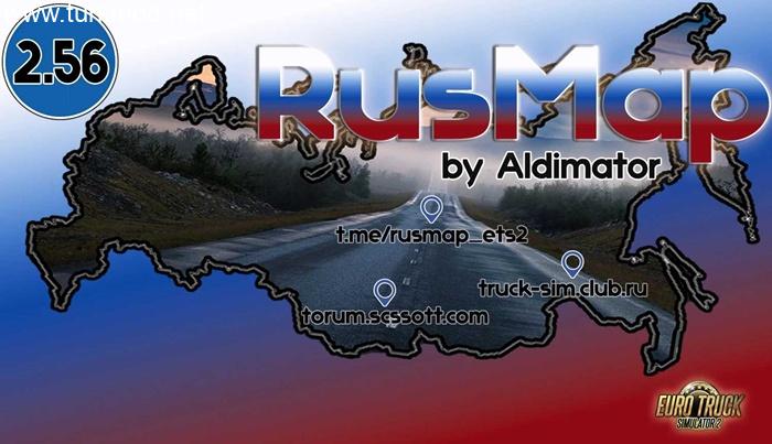 ETS2 - RusMap Harita Modu (1.56)