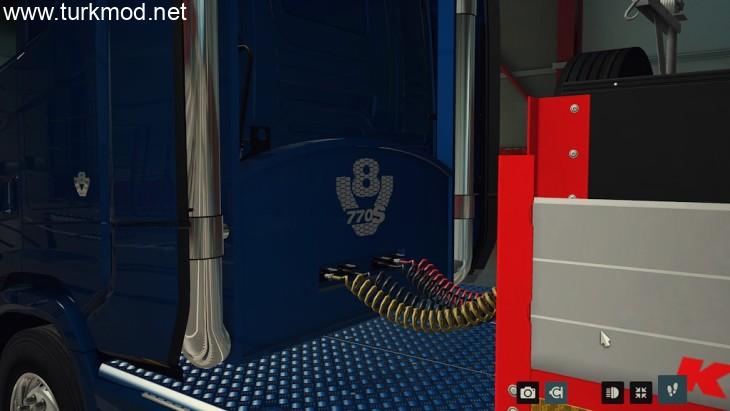 ETS2 - Scania PGRS V8 Arka Panel Paketi (1.56)