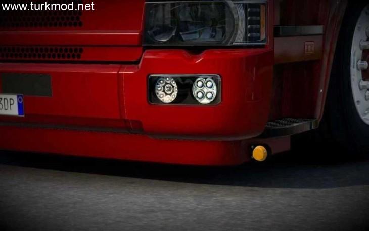 ETS2 - Scania RJL 4 Series İçin Yeni Era Tampon Işıkları Modu (1.56)