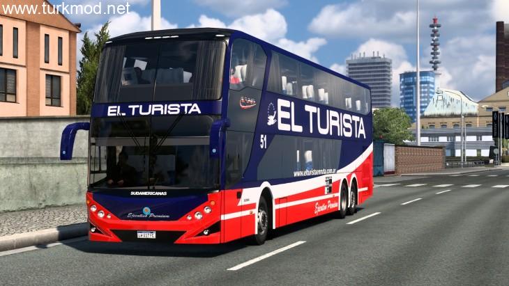 ETS2 - Scania Sudamericanas F50 IV DP 6×2 Otobüs Modu (1.56)