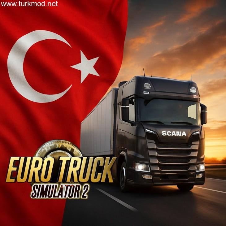 ETS2 - Türkiye Haritası DLC Harita Modu (1.56)