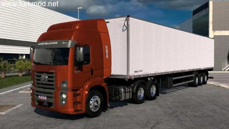 ETS2 - Volkswagen Constellation 24-280 Çekici Modu (1.56)