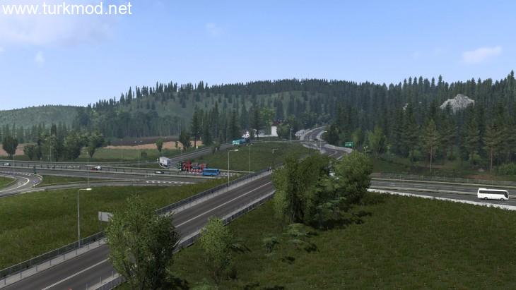ETS2 - Yeniden Düzenlenmiş Polonya Haritası (1.56)