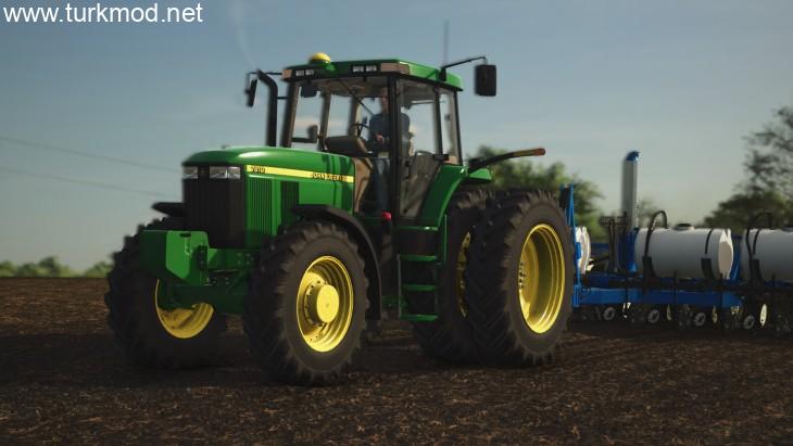 FS25 - John Deere 7810 Row Crop Traktör Modu