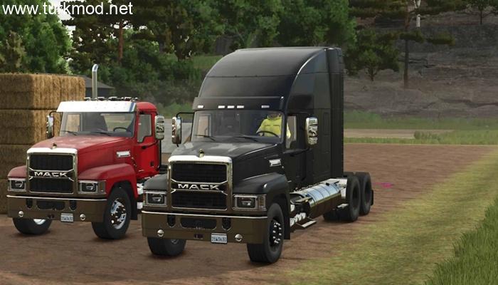 FS25 - Mack Pinnacle 6×4 Rust Edition Çekici Modu