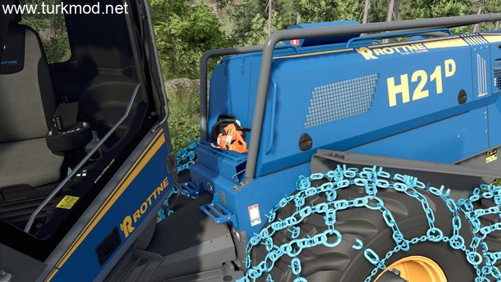 FS25 - Rottne H21D Steep Slope Paketi