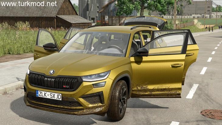 FS25 - Skoda Kodiaq RS Plus Araba Modu