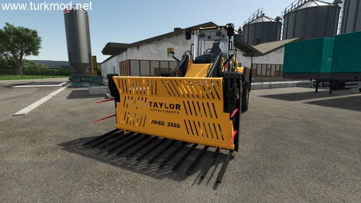 FS25 - Taylor Attachments Viper Silaj Çatal Paketi