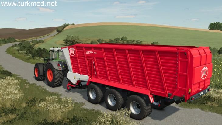 FS25 - Tigo 100XR Yem Römorku