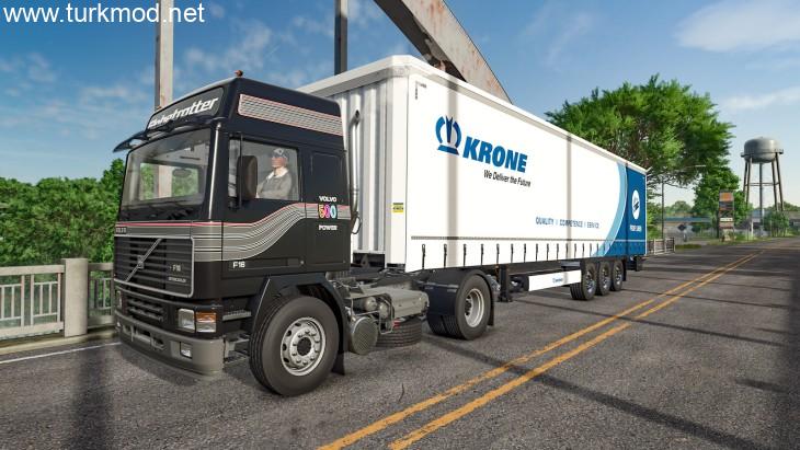 FS25 - Volvo F16 Globetrotter Çekici Modu