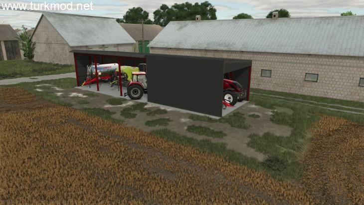 FS25 - Yerleştirilebilir Garaj 20x6 kapak görseli